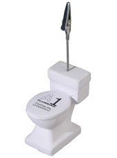 Toilet Stress Reliever Memo Holder