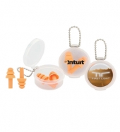 Silicone Earplug Keychain