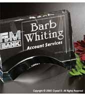 Kelsey Nameplate 4" W