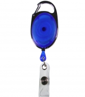 "OBERLIN" 30" Cord Retractable Carabiner Style Badge Reel and Bad