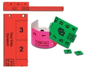 Multi-Tab Vinyl Wristband with 3 Tabs