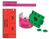 Multi-Tab Vinyl Wristband With 5 Tabs