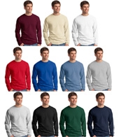 Hanes Beefy-T -  100% Cotton Long Sleeve T-Shirt