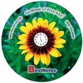 8" Rd 1/4" Thick Full Color Soft Mouse Pad