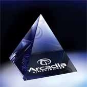 Pyramid paperweight