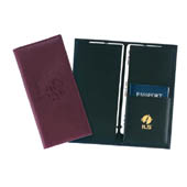 Airline Ticket & Passport Holder - Top Grain Cowhide