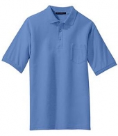 Port Authority® Silk Touch™ Polo with Pocket