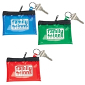 Coin Key Pouch Translucent