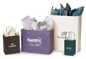 Recycled Tinted Kraft Shopping Bag-Colors 8X4.5X10.5
