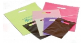 Frosty Clear Die Cut Merchandise Bag 9X12