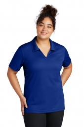 Sport-Tek® Ladies Dri-Mesh® V-Neck Polo