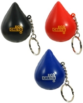 Droplet Stress Reliever Key Chain