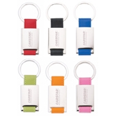 Colorplay Leather Key Ring