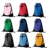 Tri-Color Drawstring Backpack