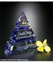 Accolade Indigo Pyramid 6"