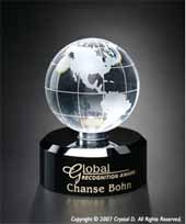 Award In Motion® Globe 4-3/4"