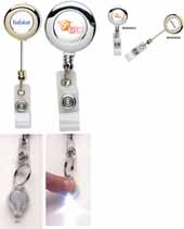 Chrome Round Badge Reel