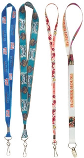 3/4? Imported Dye-Sublimated Lanyard