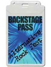 Event Size Badge Holder