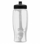 Poly-Pure - 27 oz. Transparent Bottle