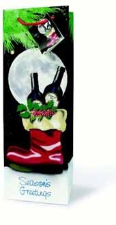 The Holiday Wine Bottle Gift Bag Collection (Season's Greetings)