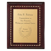 Commemorative Plaque IV
