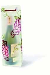 The Everyday Wine Bottle Plastic Gift Bag Collection (Grapes)