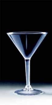 8 Oz. Acrylic Martini Glass