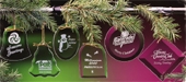 Jade Crystal Arch Ornament