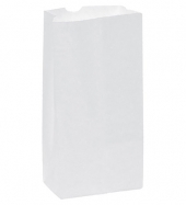 White Kraft 2# Popcorn SOS Bag