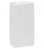White Kraft 10# SOS Grocery Bag