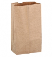 Natural Kraft 12# SOS Grocery Bag