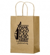 Natural Kraft Twisted Paper Handle Shopper