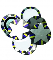 Decorated Milk Chocolate Poker Chips