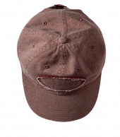 Authentic Pigment Pigment-Dyed Raw-Edge Patch Baseball Cap