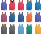 Tricot Mesh Reversible Tank