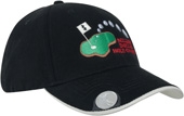 Brushed Heavy Cotton with Magnetic Ball Marker on Peak