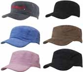 Baby Corduroy Military Cap
