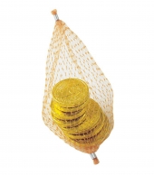 Stock Chocolate Coins (Per Mesh Net)