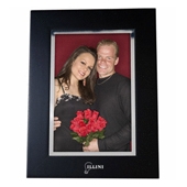 Black Wood Frame With Silver Bevel
