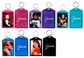 Translucent Sparkle Snap-in Keytag