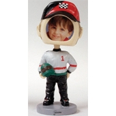 Race Car Driver Single Bobble Heads
