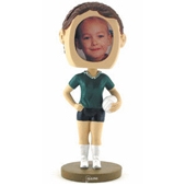 Girl's Volleyball Single Bobble Heads