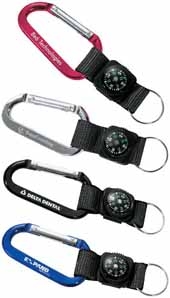 Busbee Carabiner with Compass