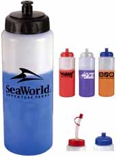 32 oz. Mood Sports Bottle with Push 'n Pull Cap