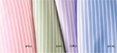 Jockey Ladies` Reverse Banker`s Stripe Pima Poplin