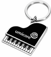 Metal Piano Shape Key Chain