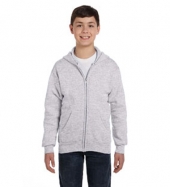 Youth EcoSmart® Full-Zip Hooded Sweatshirt