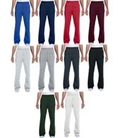 Jerzees Adult NuBlend® Open-Bottom Fleece Sweatpant