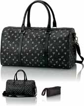 Black Lamborghini Duffel Bag